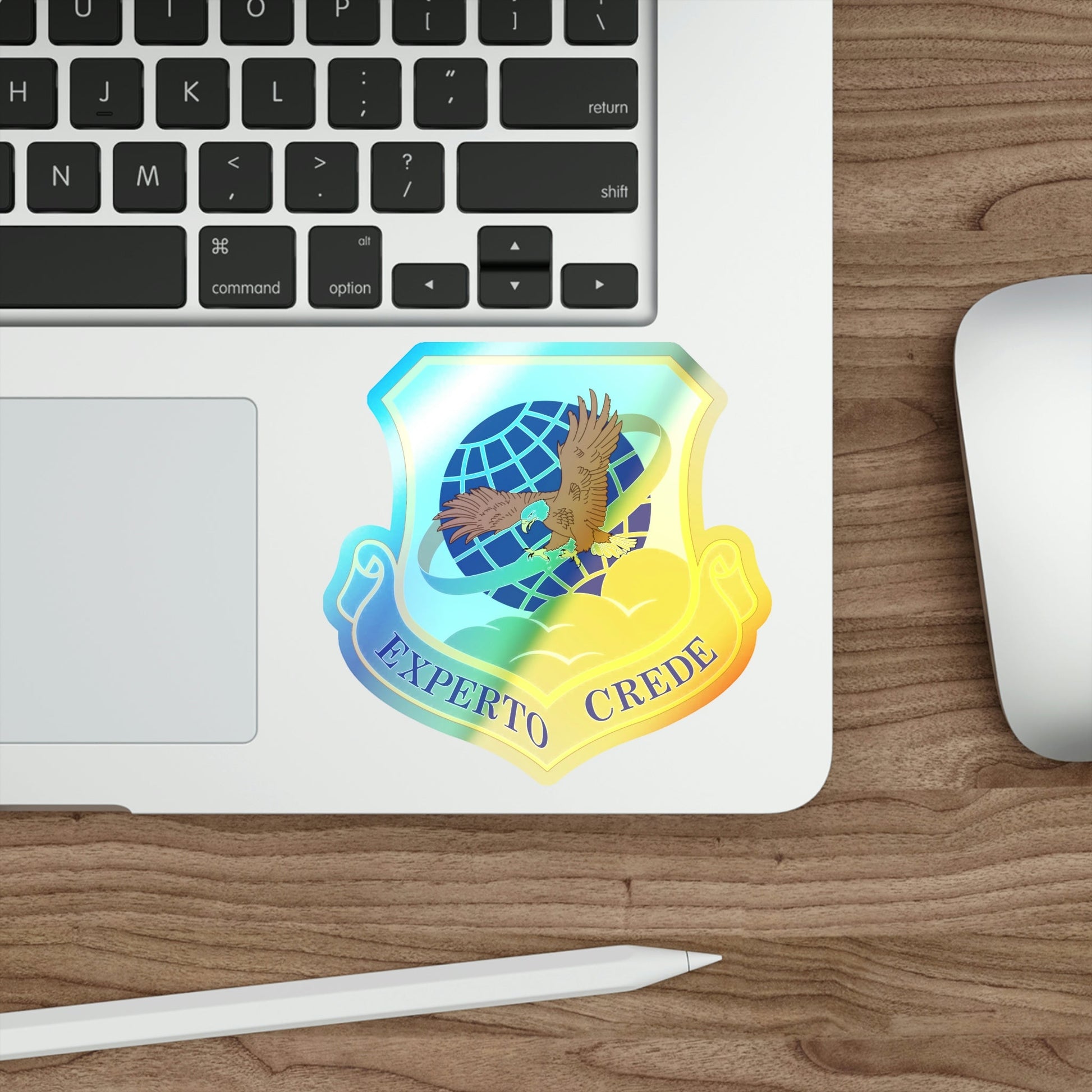 89th Airlift Wing (U.S. Air Force) Holographic STICKER Die-Cut Vinyl Decal-The Sticker Space