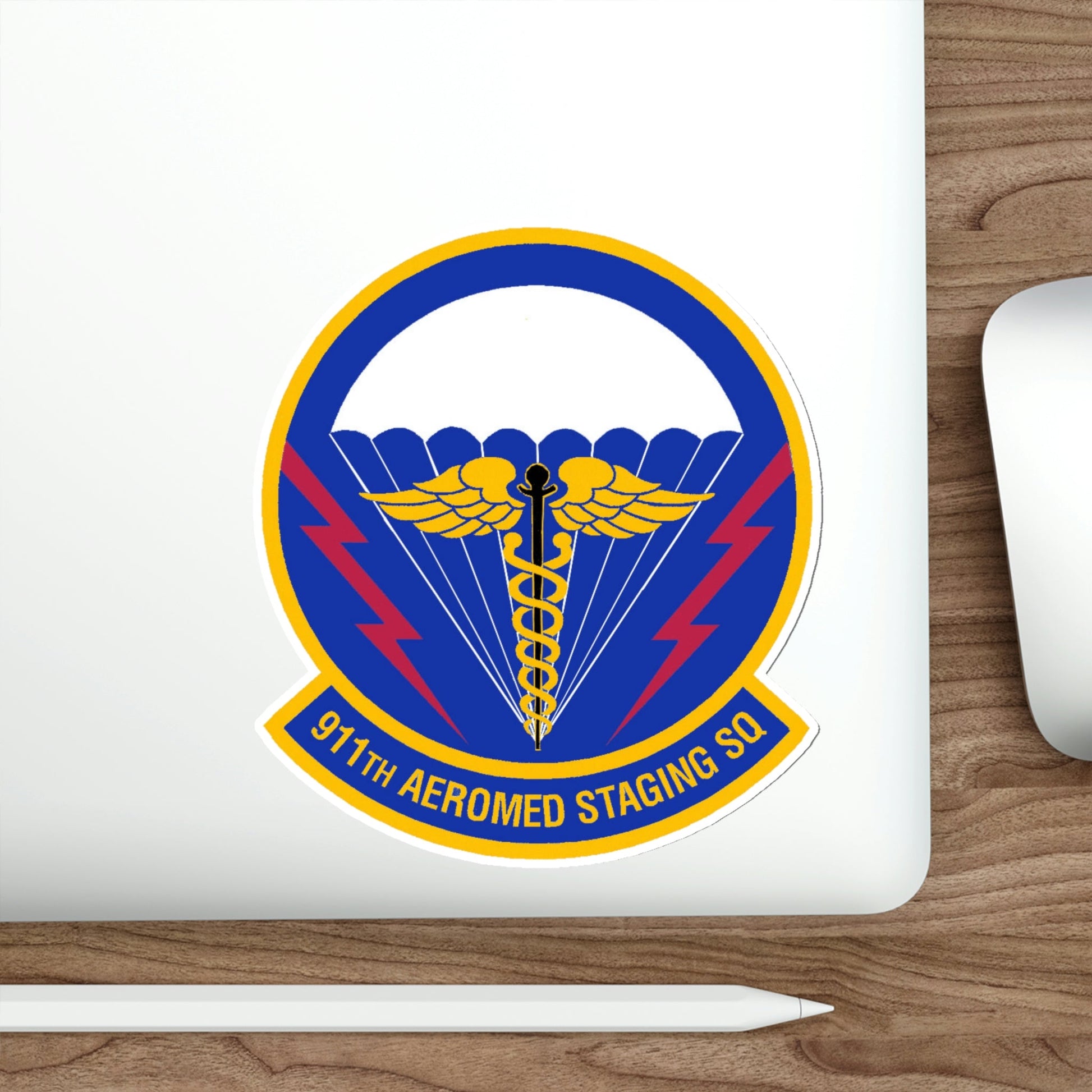 911 Aeromedical Staging Squadron AFRC (U.S. Air Force) STICKER Vinyl Die-Cut Decal-The Sticker Space