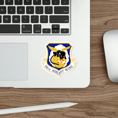 94th Airlift Wing (U.S. Air Force) STICKER Vinyl Die-Cut Decal-The Sticker Space