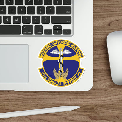 95th Medical Support Squadron (U.S. Air Force) STICKER Vinyl Die-Cut Decal-The Sticker Space