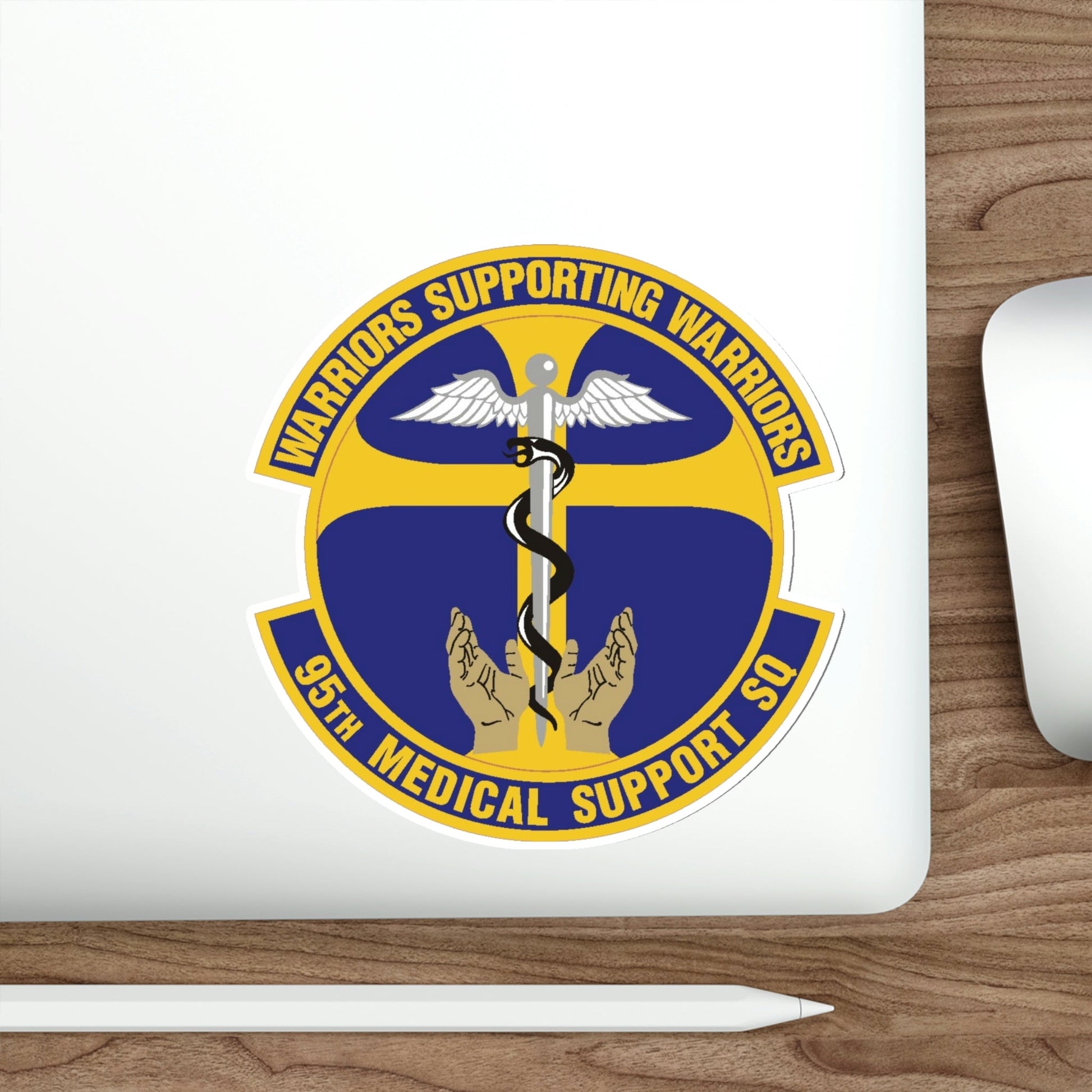 95th Medical Support Squadron (U.S. Air Force) STICKER Vinyl Die-Cut Decal-The Sticker Space