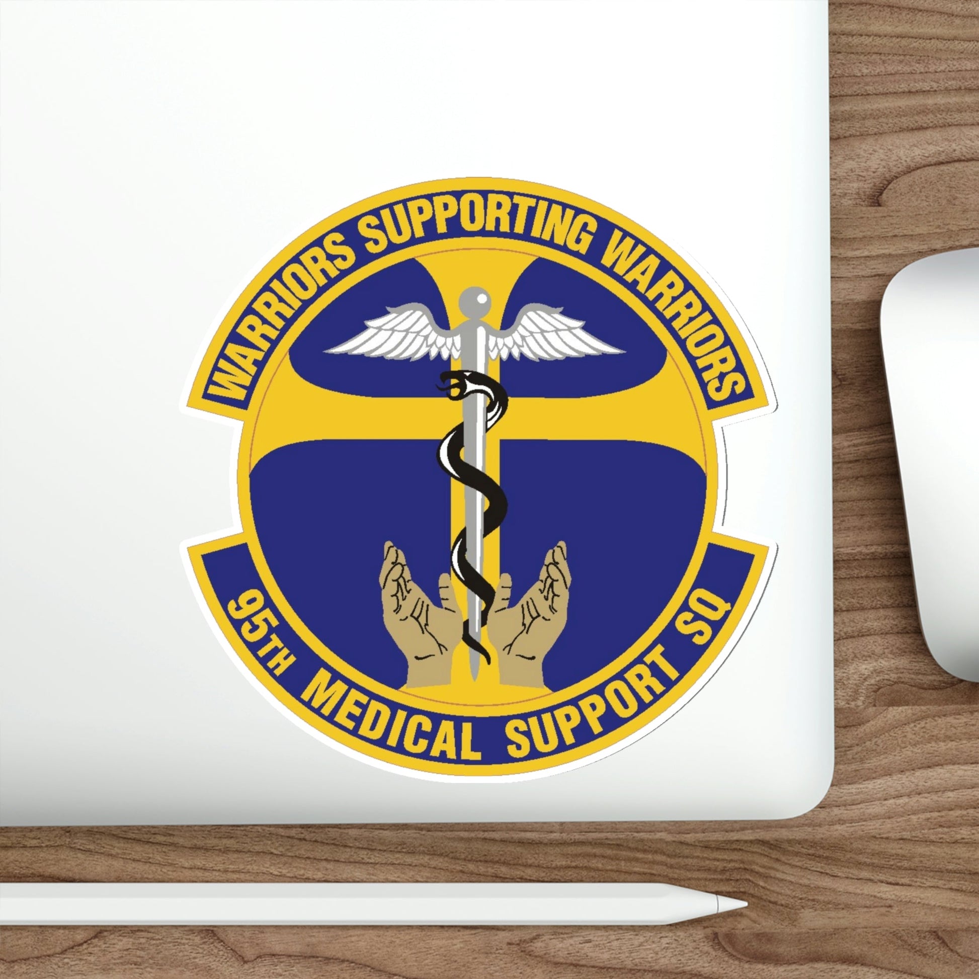 95th Medical Support Squadron (U.S. Air Force) STICKER Vinyl Die-Cut Decal-The Sticker Space