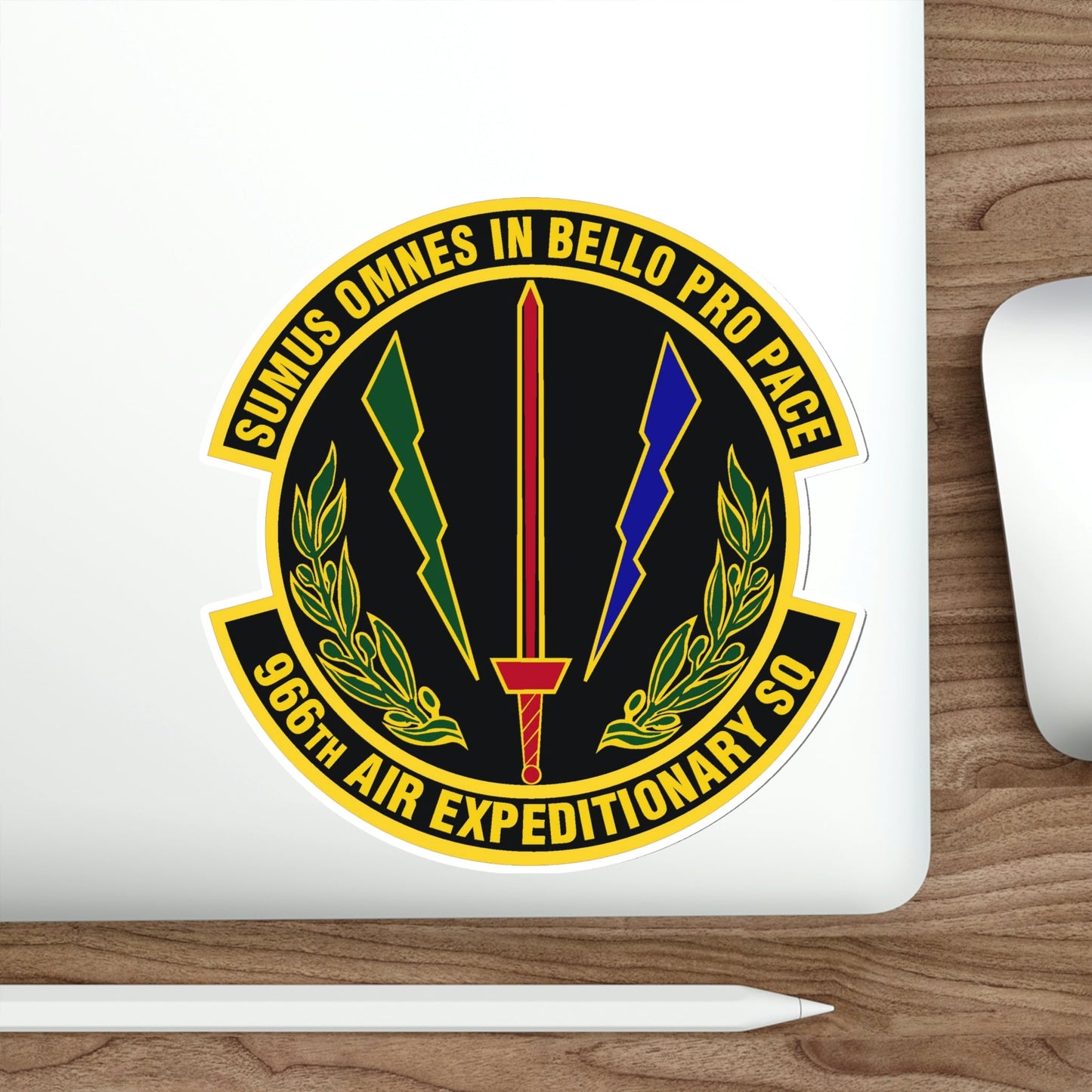 966th Air Expeditionary Squadron (U.S. Air Force) STICKER Vinyl Die-Cut Decal-The Sticker Space