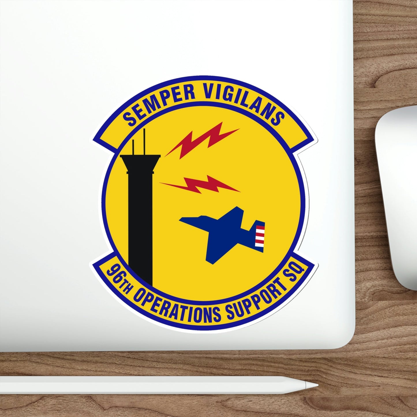 96th Operations Support Squadron (U.S. Air Force) STICKER Vinyl Die-Cut Decal-The Sticker Space