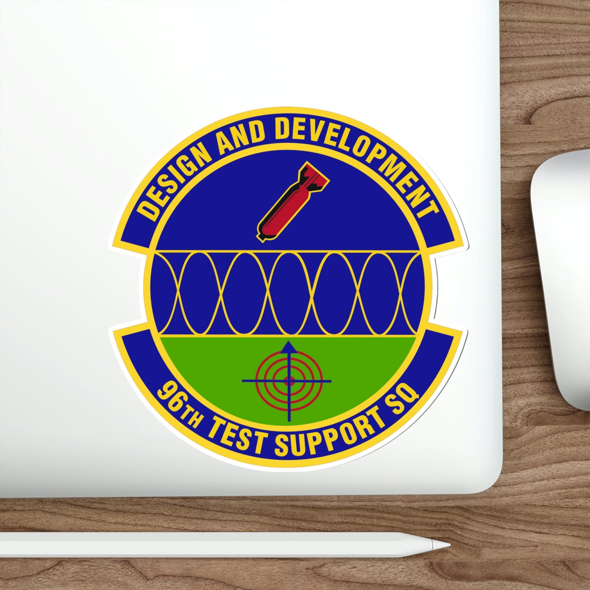 96th Test Support Squadron (U.S. Air Force) STICKER Vinyl Die-Cut Decal-The Sticker Space