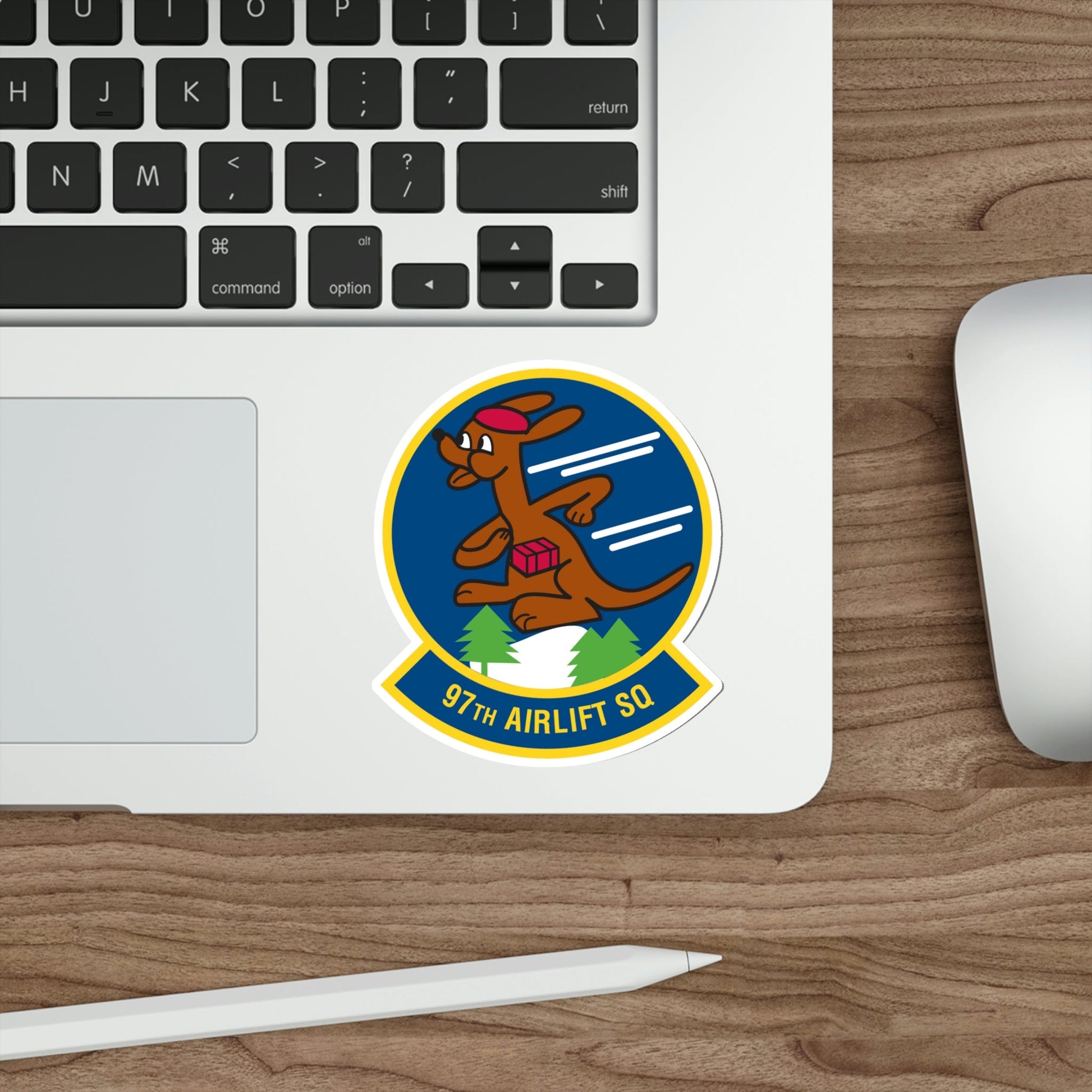 97 Airlift Squadron AFRC (U.S. Air Force) STICKER Vinyl Die-Cut Decal-The Sticker Space