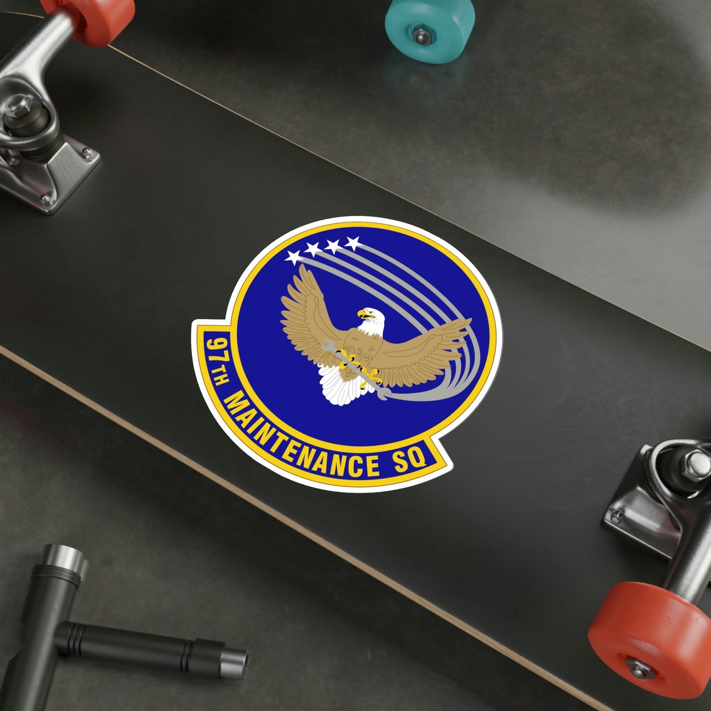 97 Maintenance Squadron AETC (U.S. Air Force) STICKER Vinyl Die-Cut Decal-The Sticker Space