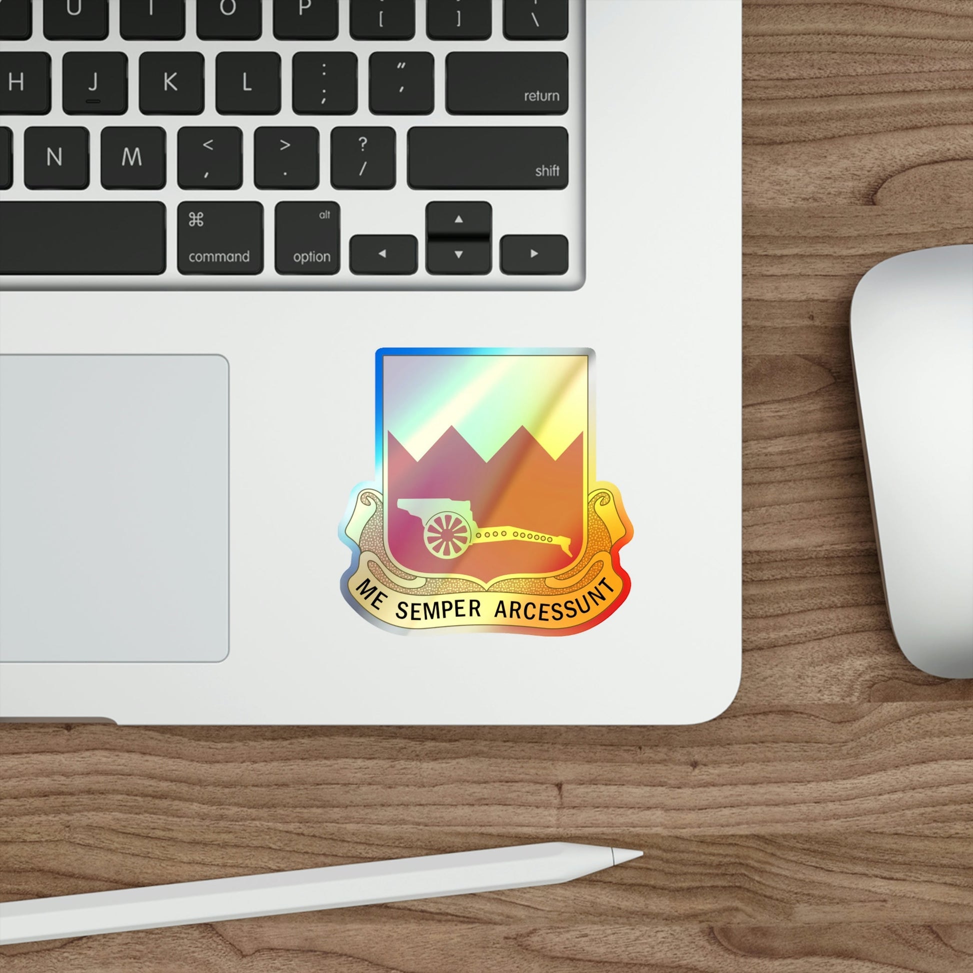 97th Field Artillery Battalion (U.S. Army) Holographic STICKER Die-Cut Vinyl Decal-The Sticker Space