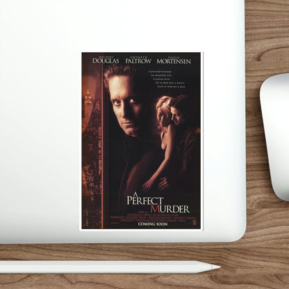 A Perfect Murder 1998 Movie Poster STICKER Vinyl Die-Cut Decal-The Sticker Space