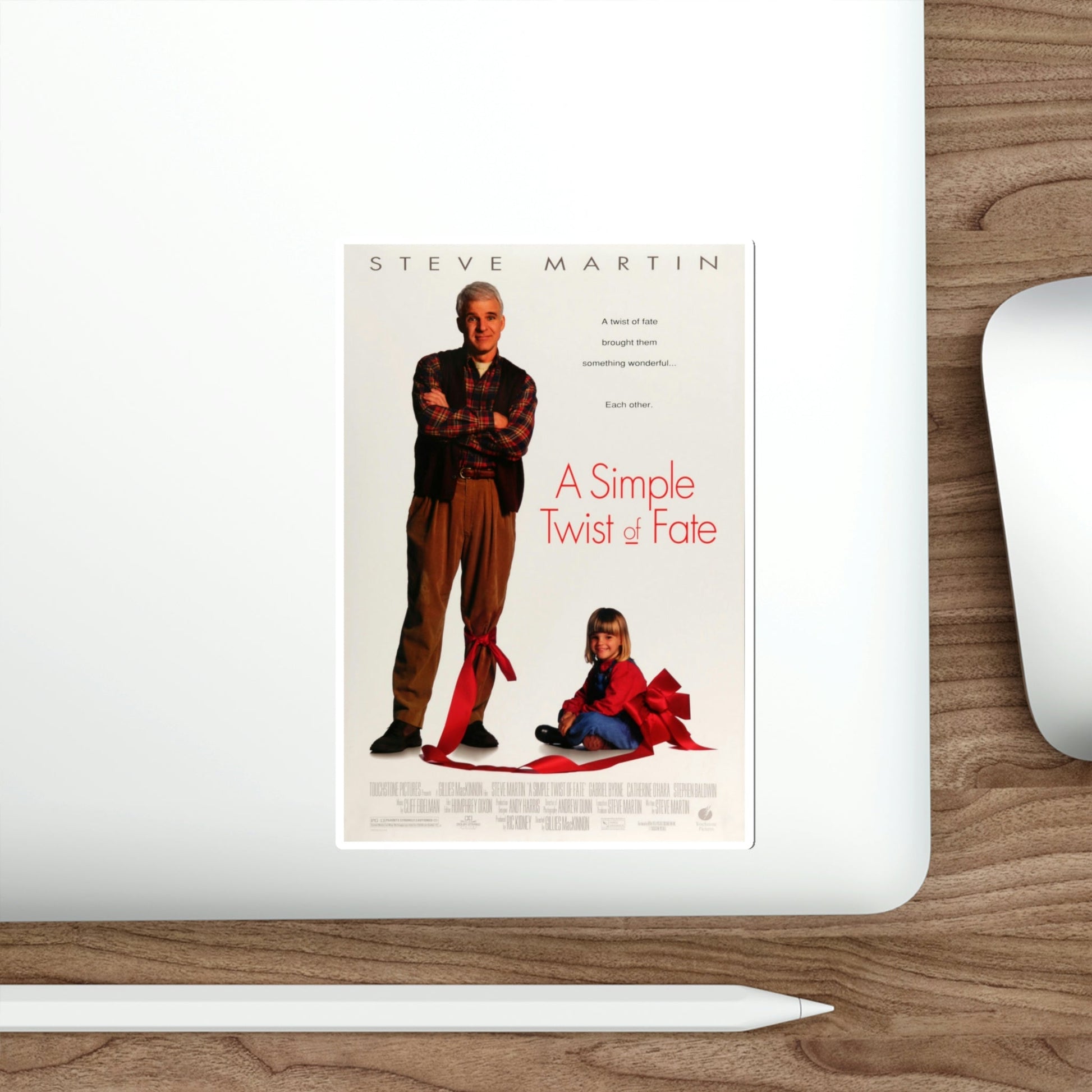 A Simple Twist Of Fate 1994 Movie Poster STICKER Vinyl Die-Cut Decal-The Sticker Space