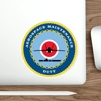 Aerospace Maintenance Duty (U.S. Navy) STICKER Vinyl Die-Cut Decal-The Sticker Space