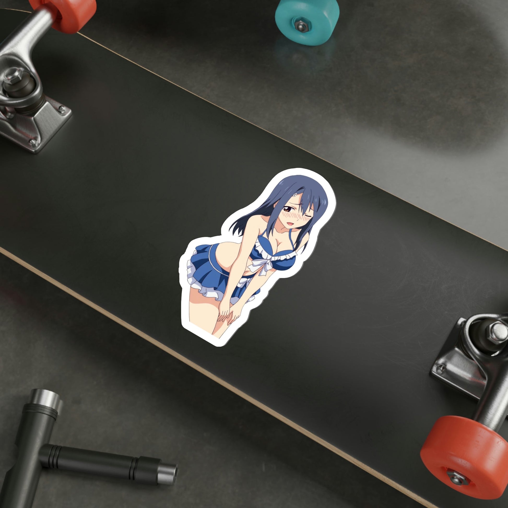 Aho Girl - Fuuki Iinchou v3 (Anime/Ecchi/Waifu) STICKER Vinyl Die-Cut Decal-The Sticker Space