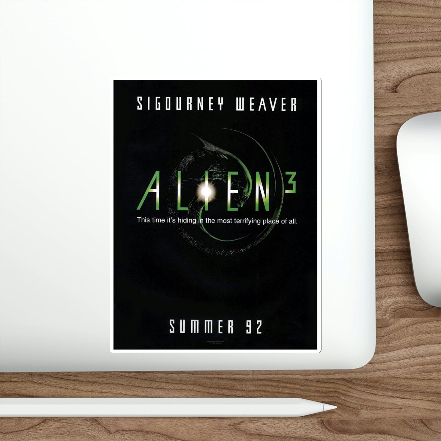 Alien 3 1992 Movie Poster STICKER Vinyl Die-Cut Decal-The Sticker Space