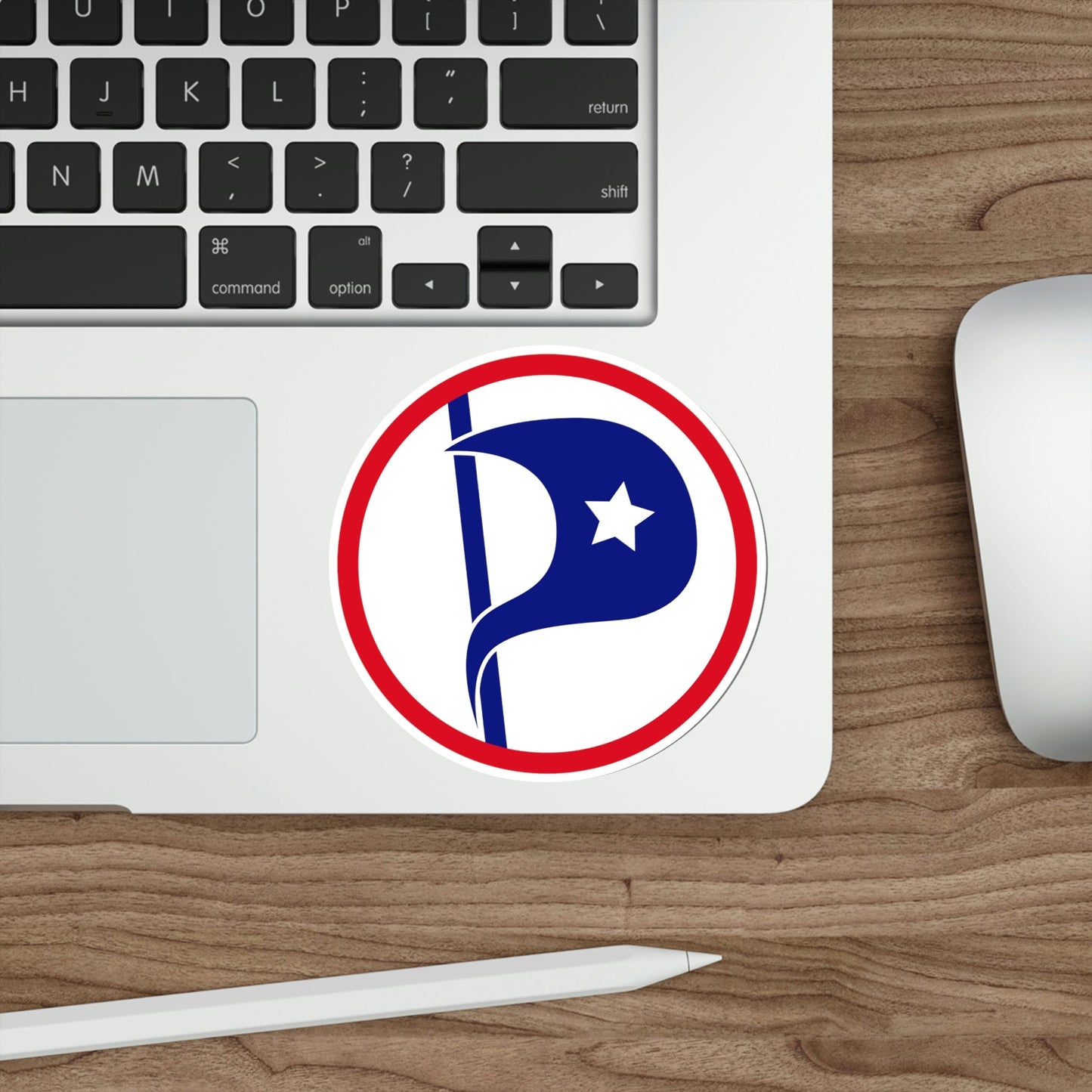 American Pirate Party STICKER Vinyl Die-Cut Decal-The Sticker Space