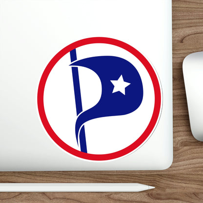 American Pirate Party STICKER Vinyl Die-Cut Decal-The Sticker Space