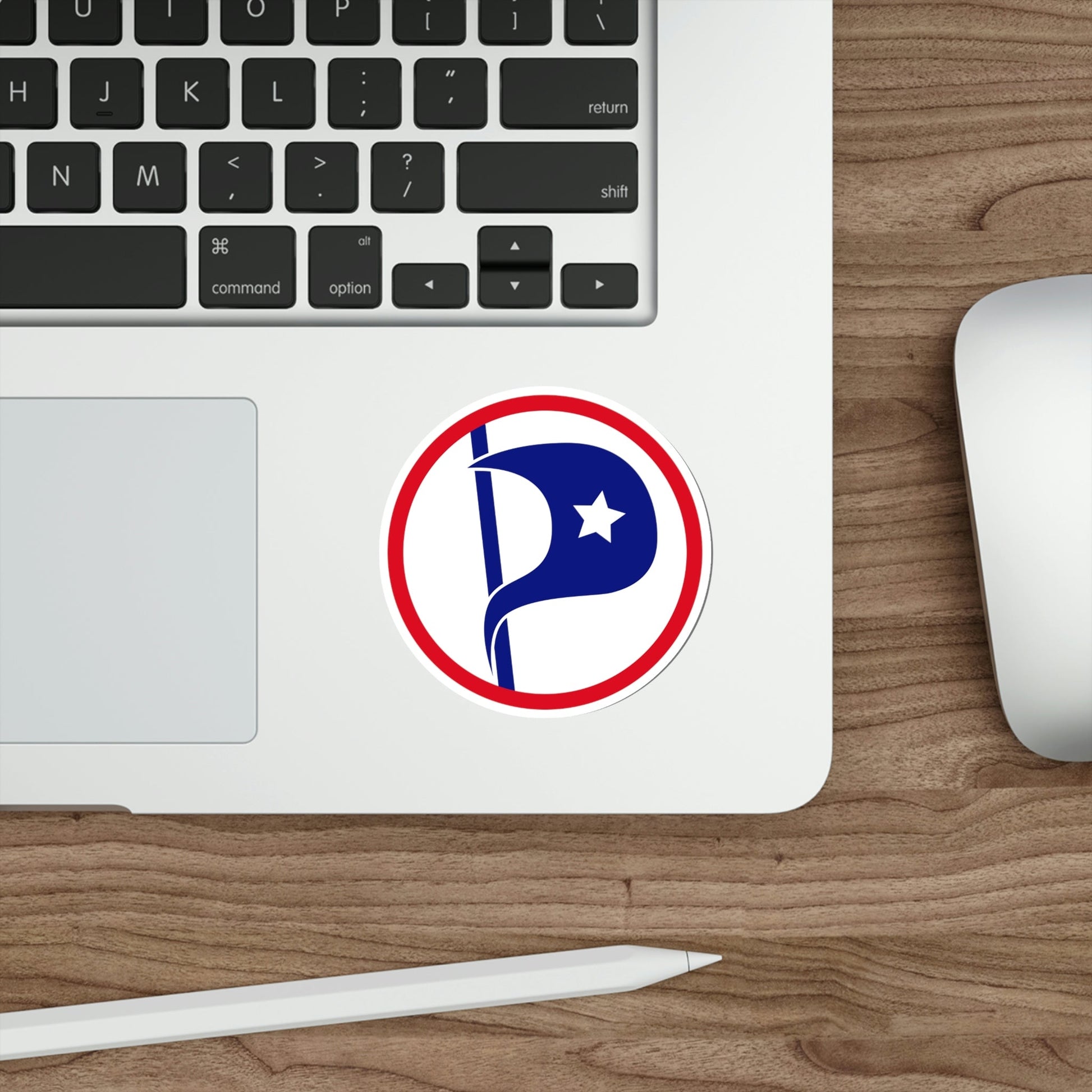 American Pirate Party STICKER Vinyl Die-Cut Decal-The Sticker Space