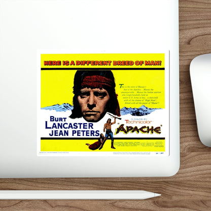 Apache 1954 Movie Poster STICKER Vinyl Die-Cut Decal-The Sticker Space