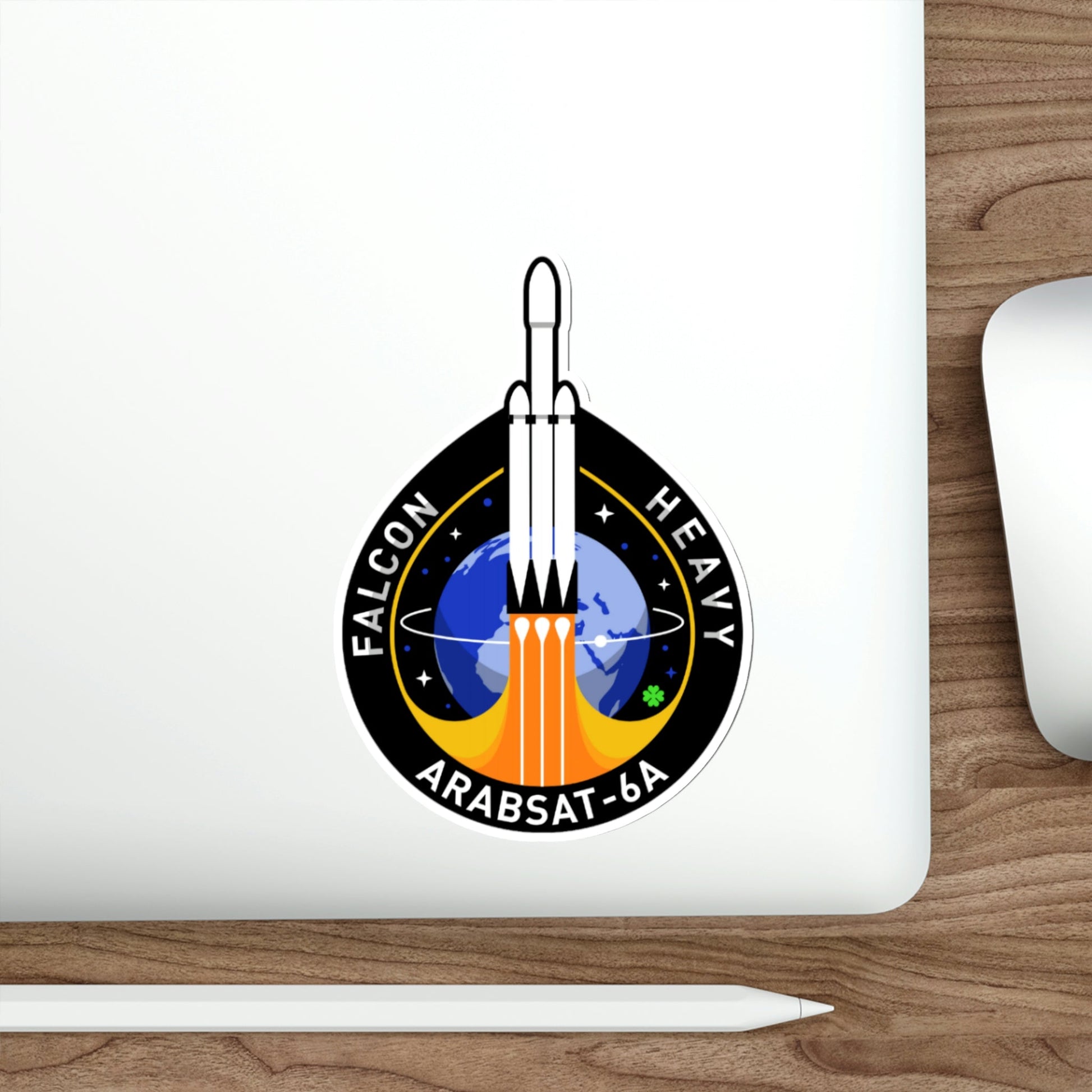 Arabsat 6A (SpaceX) STICKER Vinyl Die-Cut Decal-The Sticker Space