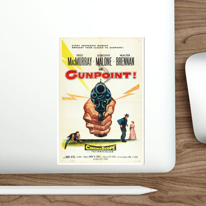 At Gunpoint 1955 Movie Poster STICKER Vinyl Die-Cut Decal-The Sticker Space