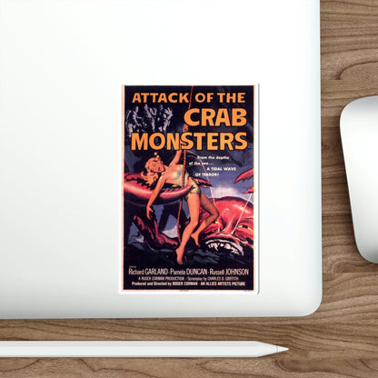 Attack of the Crab Monsters 1957 Movie Poster STICKER Vinyl Die-Cut Decal-The Sticker Space