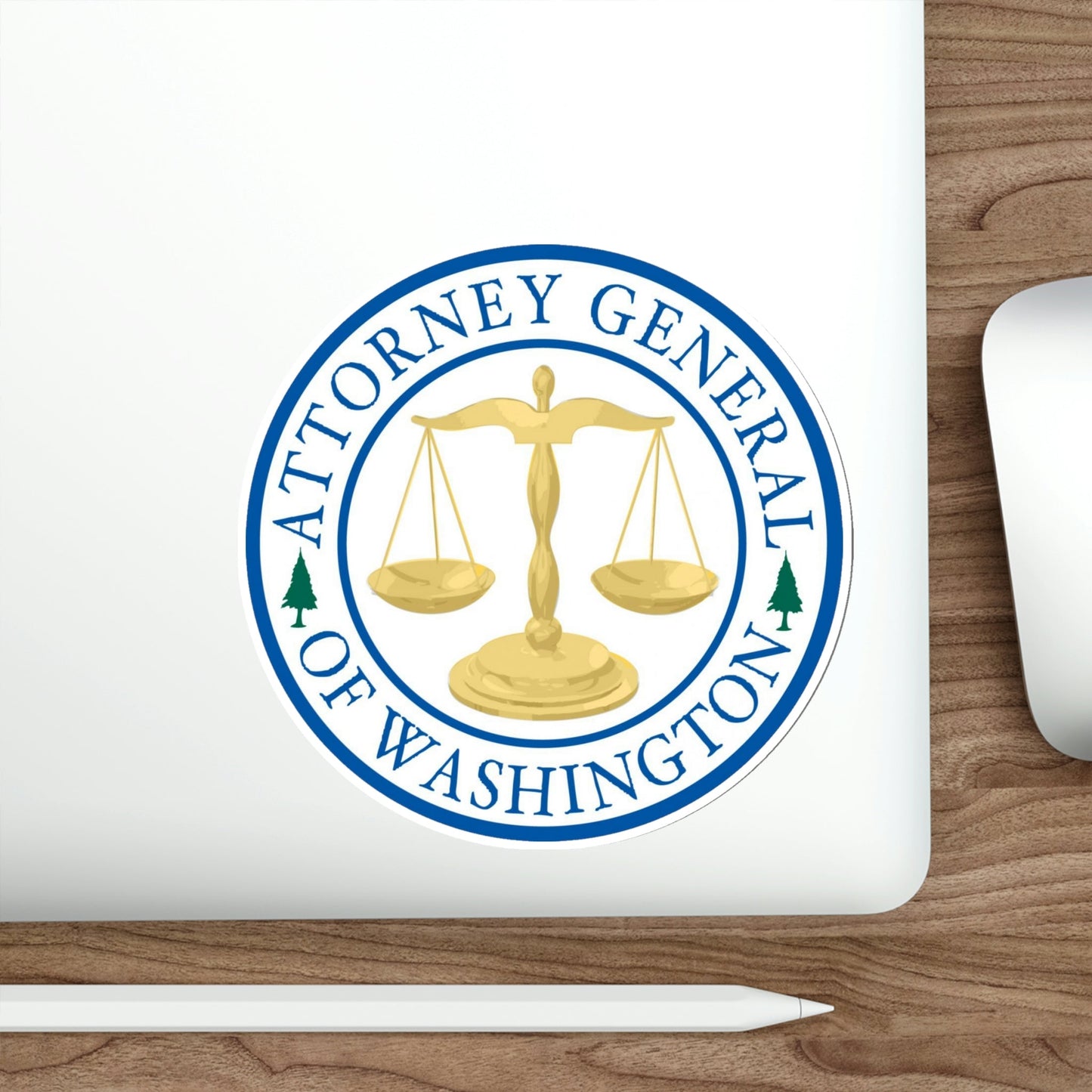 Attorney General of Washington AGO STICKER Vinyl Die-Cut Decal-The Sticker Space