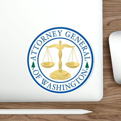 Attorney General of Washington AGO STICKER Vinyl Die-Cut Decal-The Sticker Space