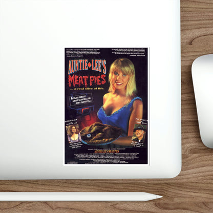 Auntie Lees Meat Pies 1993 Movie Poster STICKER Vinyl Die-Cut Decal-The Sticker Space