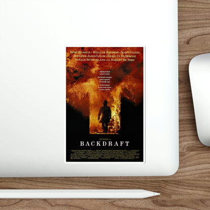 Backdraft 1991 Movie Poster STICKER Vinyl Die-Cut Decal-The Sticker Space