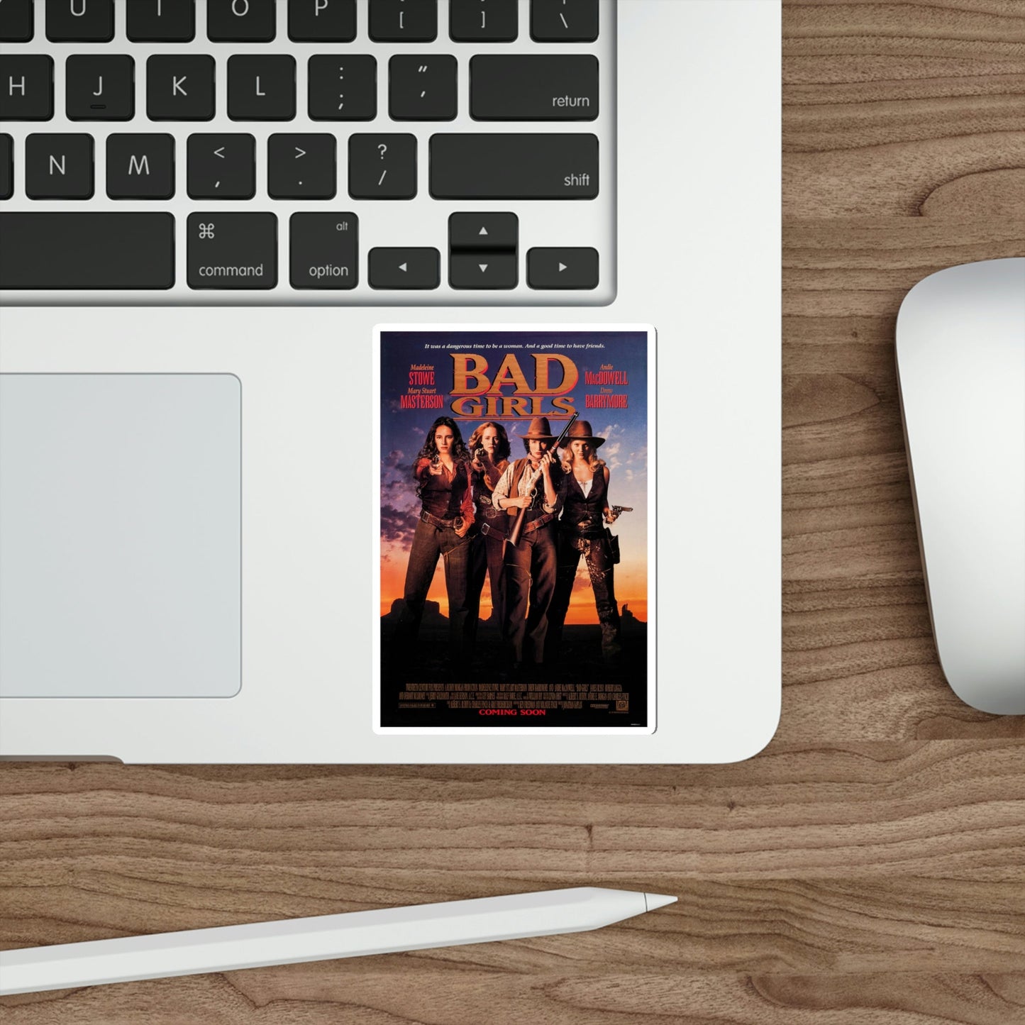 Bad Girls 1994 Movie Poster STICKER Vinyl Die-Cut Decal-The Sticker Space