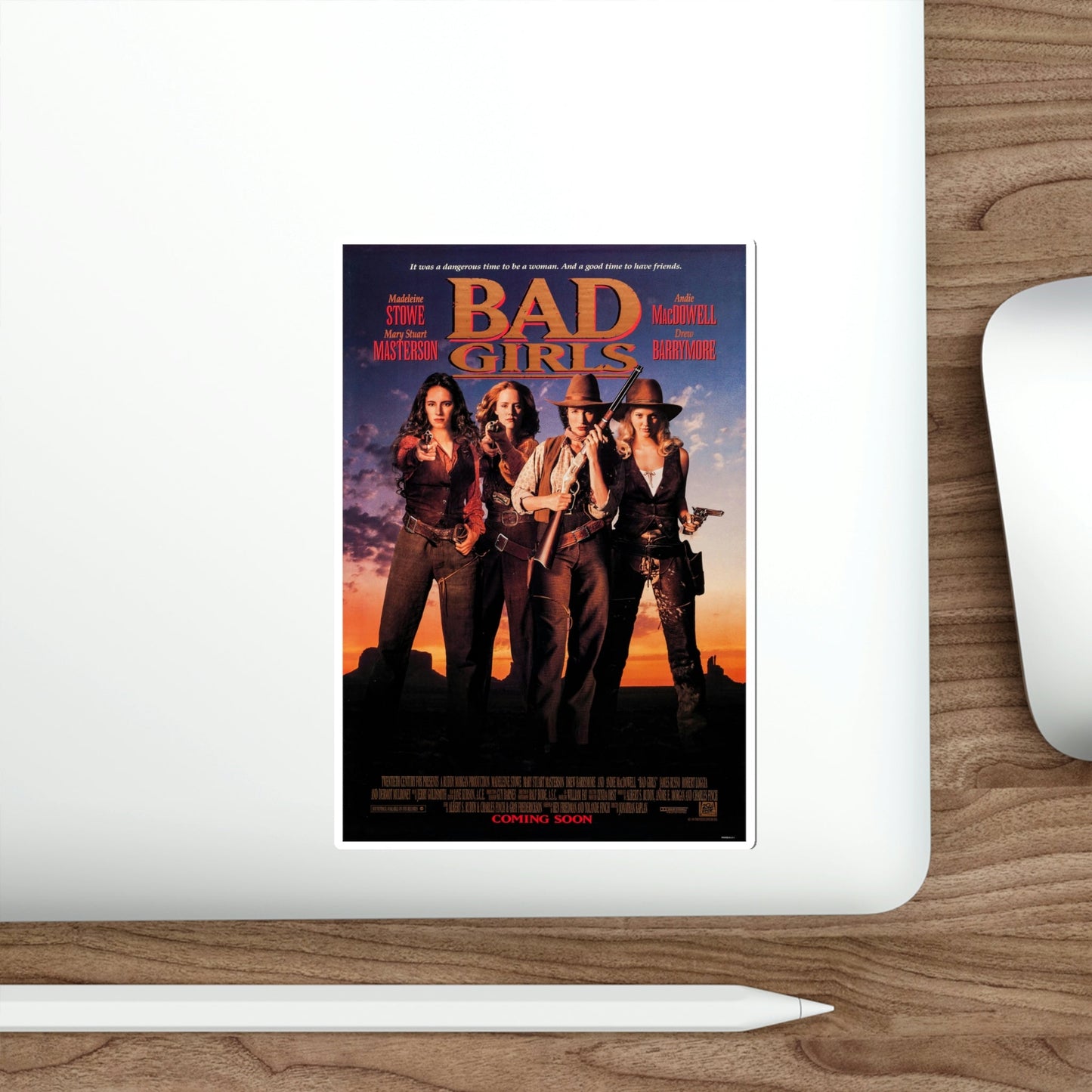 Bad Girls 1994 Movie Poster STICKER Vinyl Die-Cut Decal-The Sticker Space