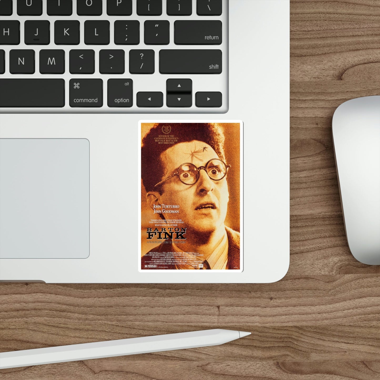 Barton Fink 1991 Movie Poster STICKER Vinyl Die-Cut Decal-The Sticker Space