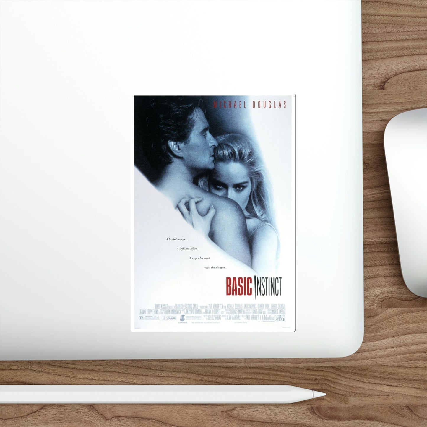 Basic Instinct 1992 Movie Poster STICKER Vinyl Die-Cut Decal-The Sticker Space