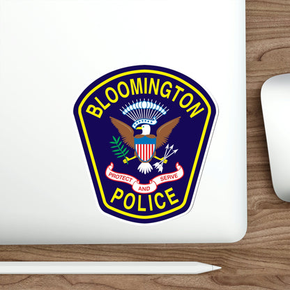 Bloomington Police Department Clinton Utah STICKER Vinyl Die-Cut Decal-The Sticker Space