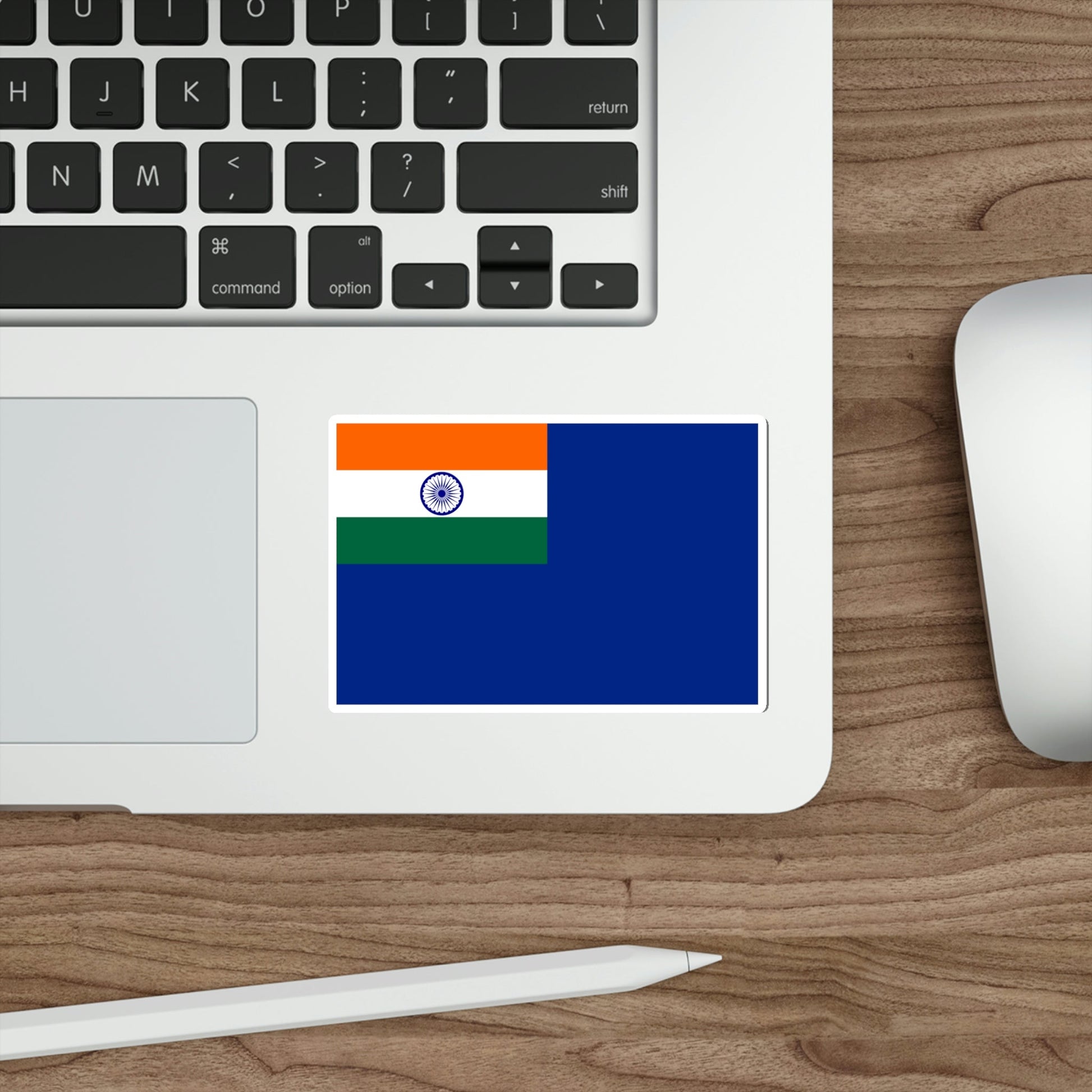 Blue Ensign of India (India) STICKER Vinyl Die-Cut Decal-The Sticker Space