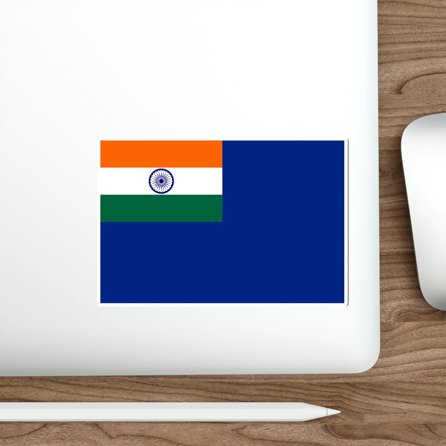 Blue Ensign of India (India) STICKER Vinyl Die-Cut Decal-The Sticker Space