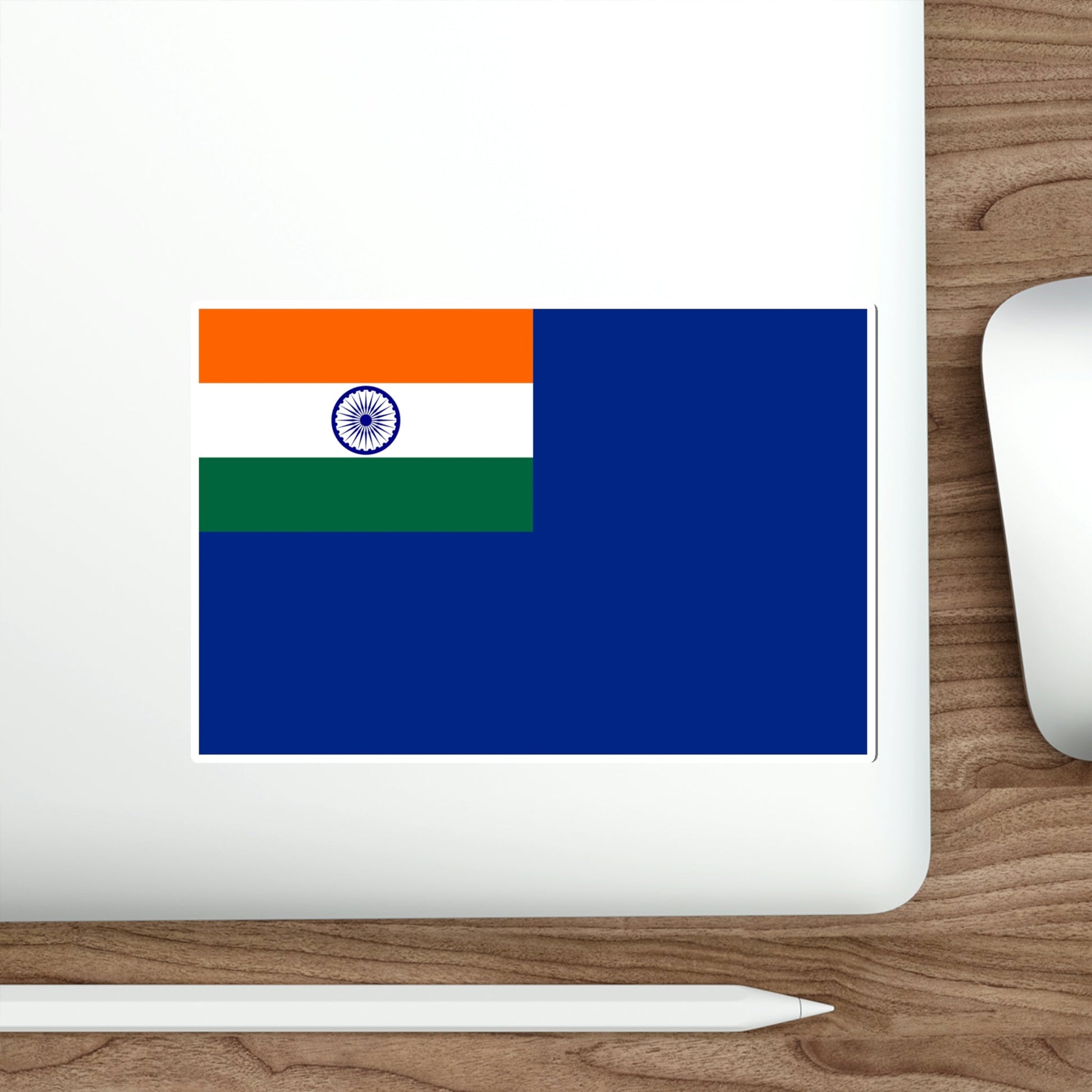 Blue Ensign of India (India) STICKER Vinyl Die-Cut Decal-The Sticker Space