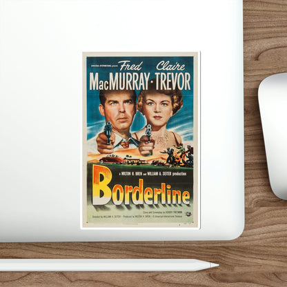 Borderline 1950 Movie Poster STICKER Vinyl Die-Cut Decal-The Sticker Space