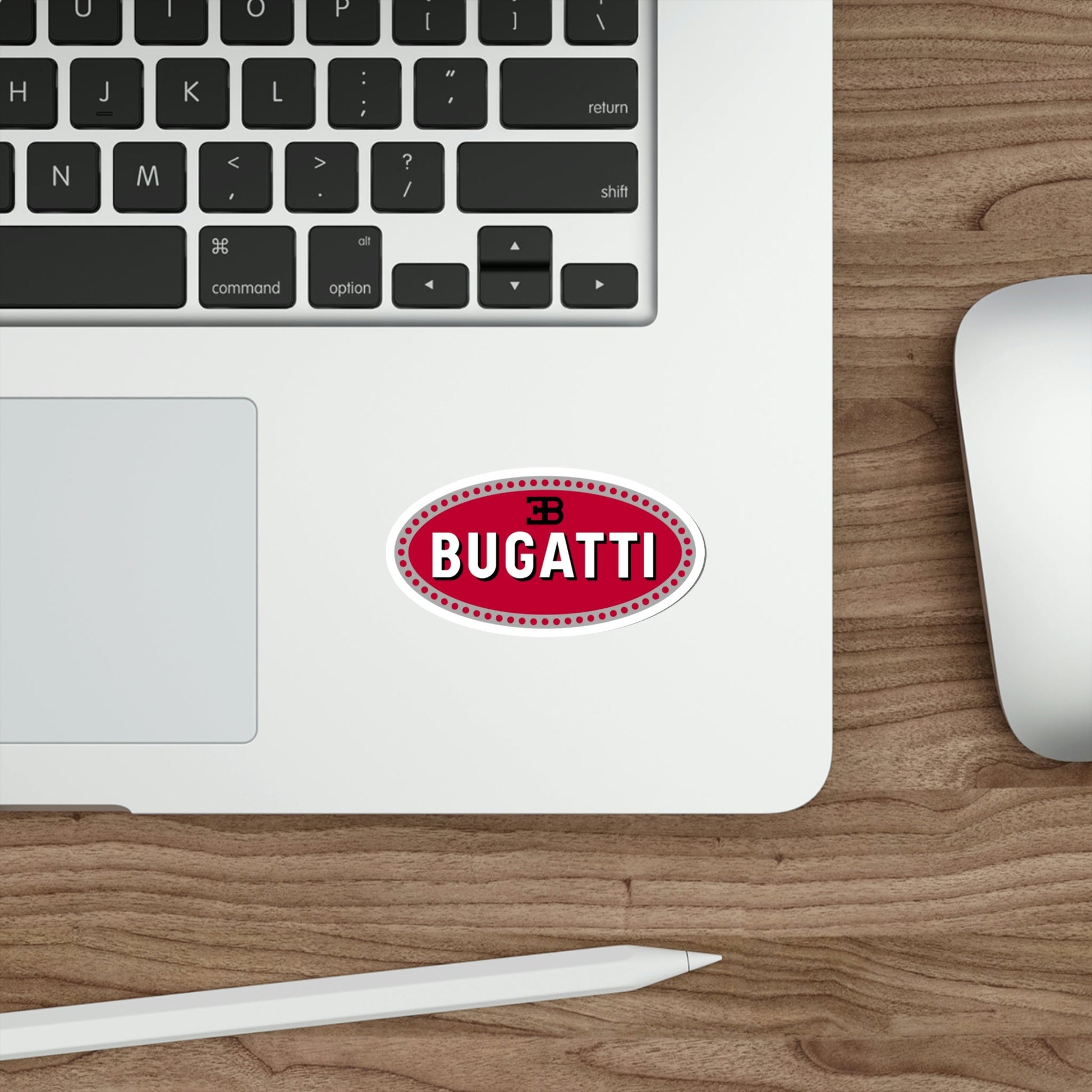 Bugatti Car Logo STICKER Vinyl Die-Cut Decal-The Sticker Space