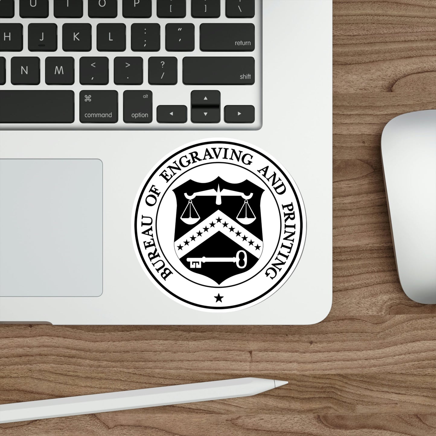 Bureau of Engraving and Printing STICKER Vinyl Die-Cut Decal-The Sticker Space