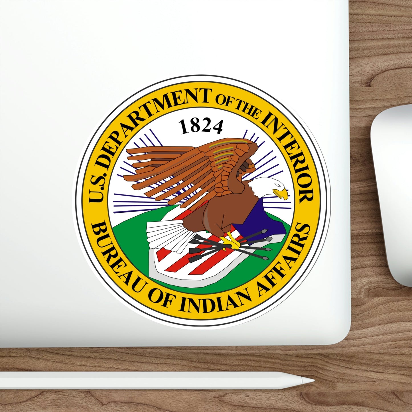 Bureau of Indian Affairs STICKER Vinyl Die-Cut Decal-The Sticker Space