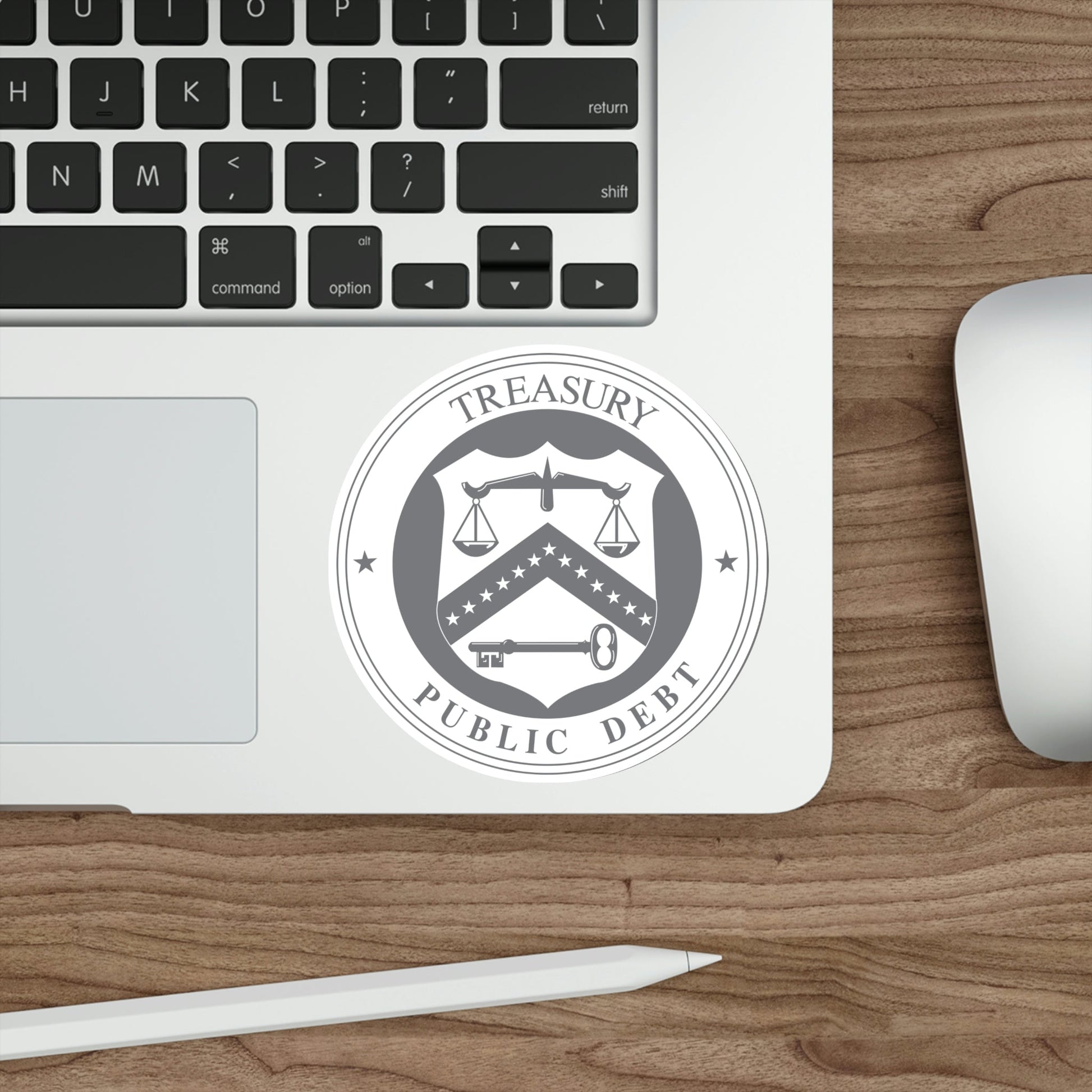 Bureau of the Public Debt STICKER Vinyl Die-Cut Decal-The Sticker Space