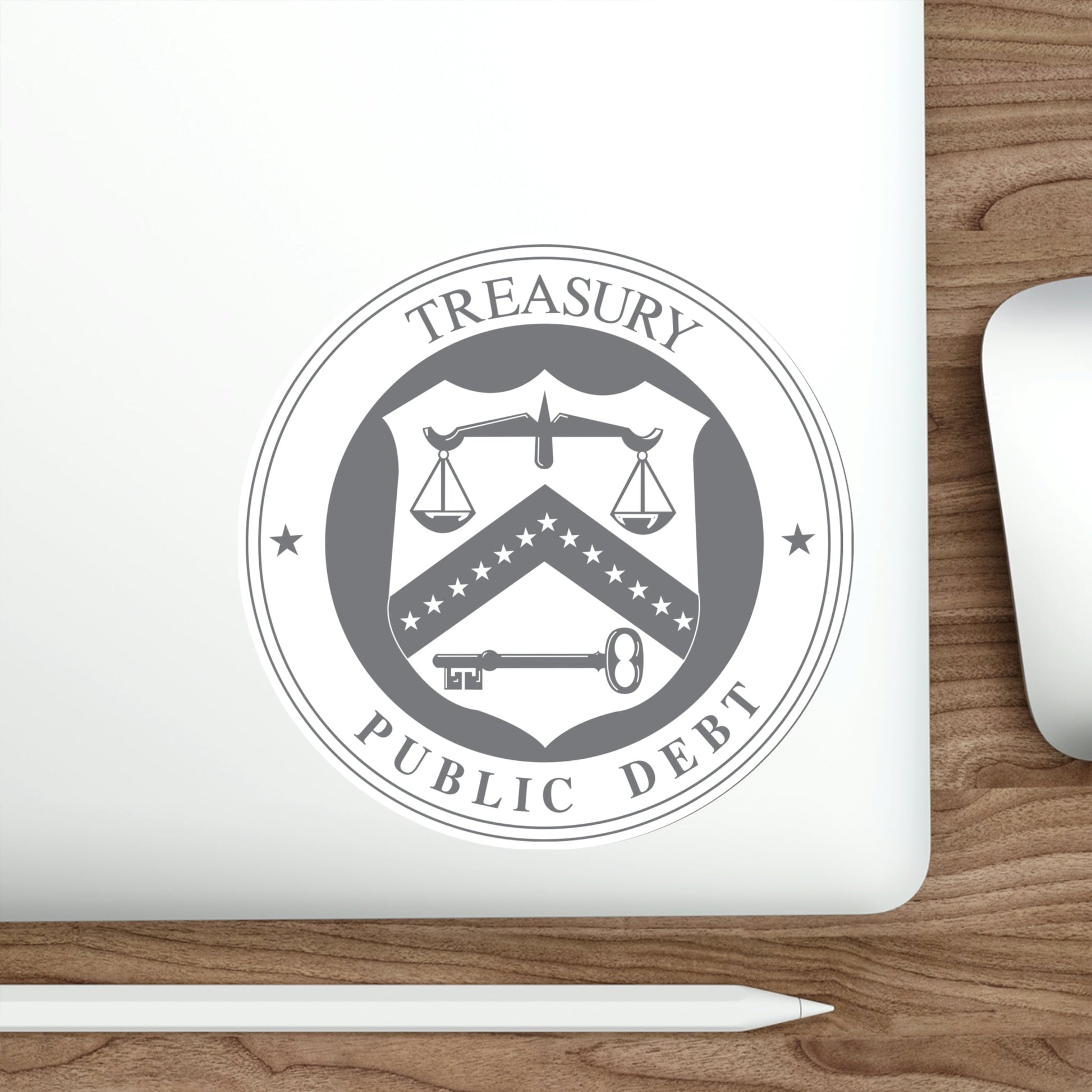 Bureau of the Public Debt STICKER Vinyl Die-Cut Decal-The Sticker Space