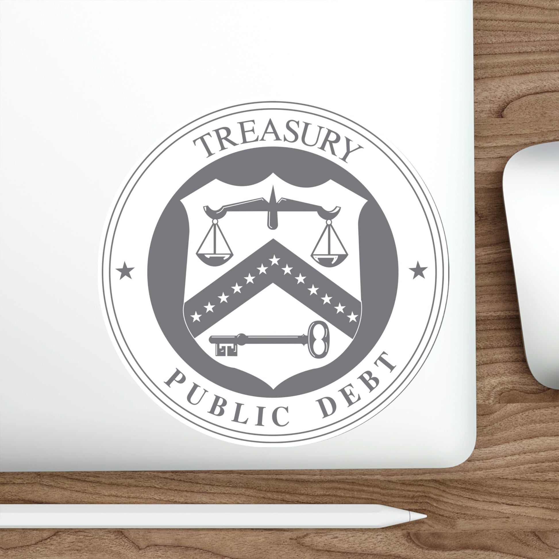 Bureau of the Public Debt STICKER Vinyl Die-Cut Decal-The Sticker Space