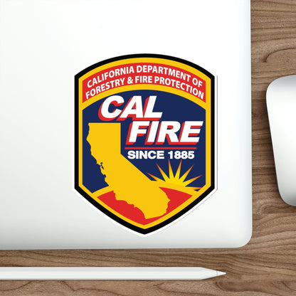 CAL FIRE STICKER Vinyl Die-Cut Decal-The Sticker Space