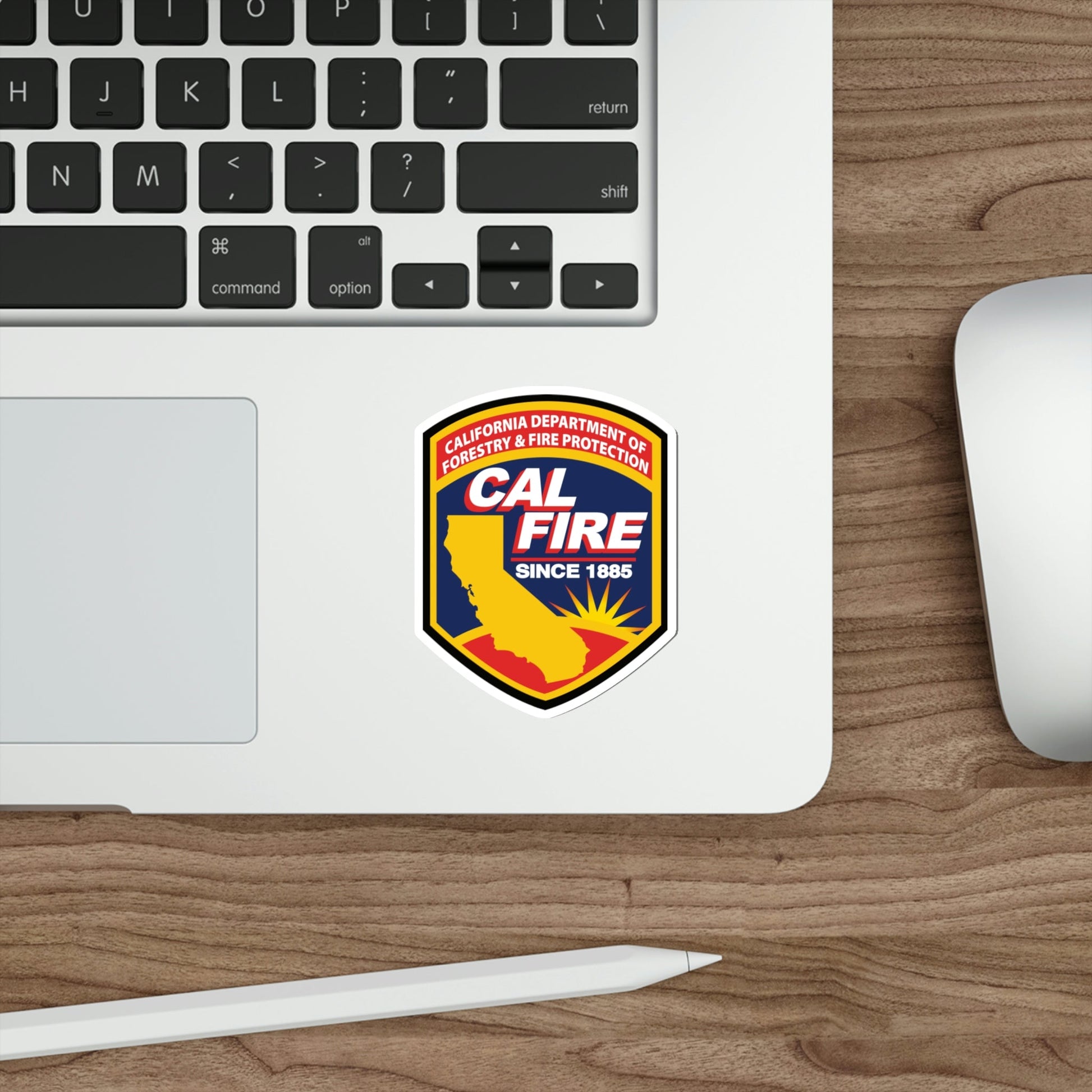 CAL FIRE STICKER Vinyl Die-Cut Decal-The Sticker Space