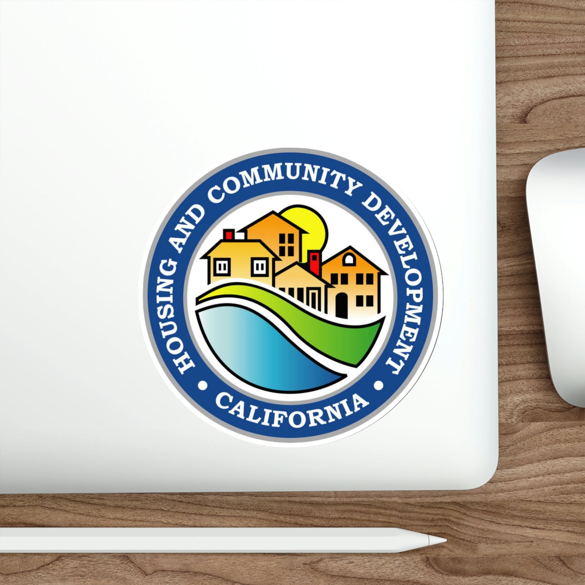 California Department of Housing and Community Development STICKER Vinyl Die-Cut Decal-The Sticker Space