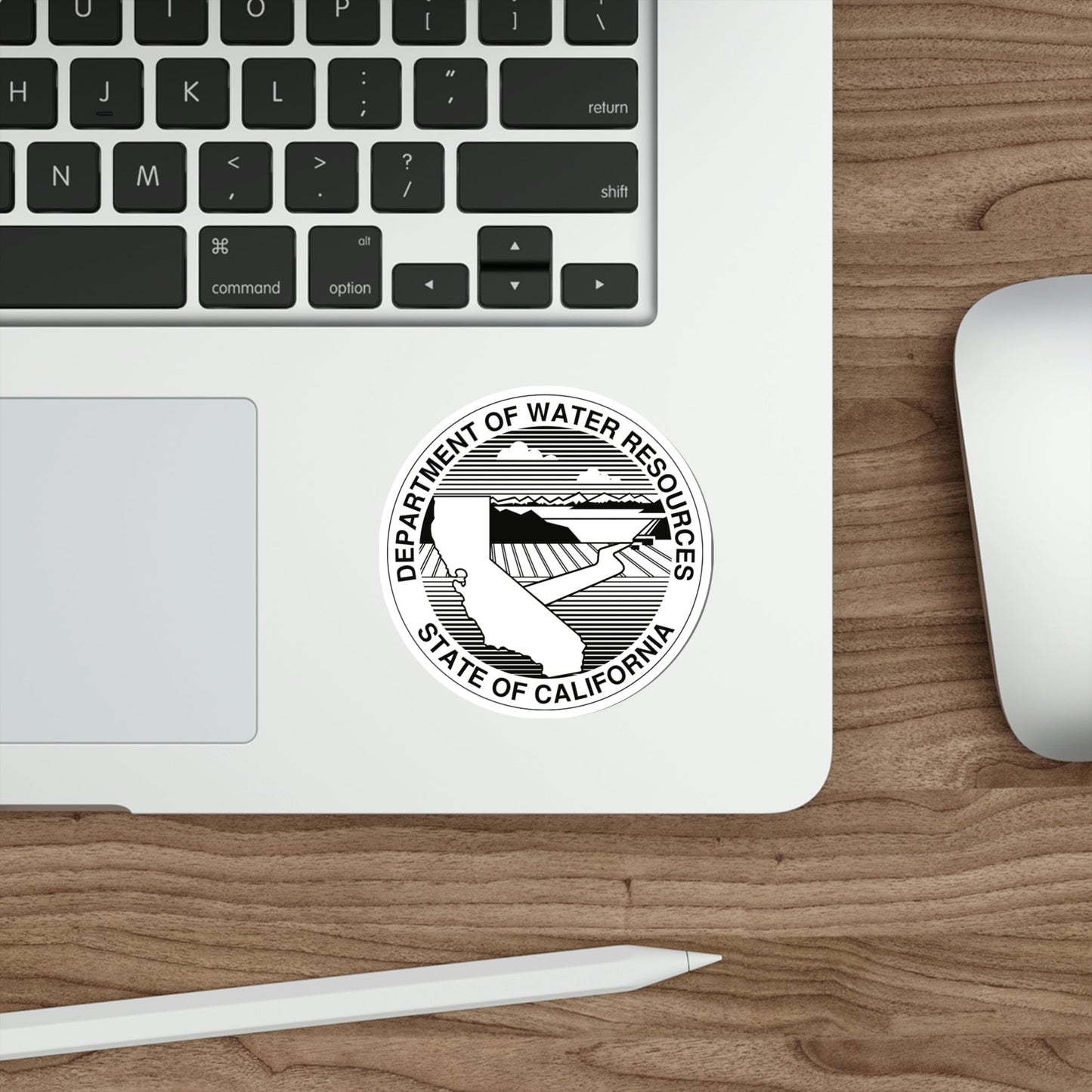 California Department of Water Resources STICKER Vinyl Die-Cut Decal-The Sticker Space