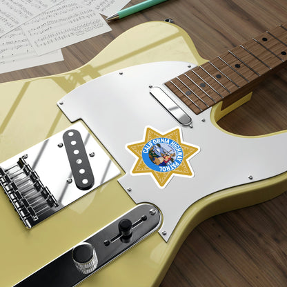 California Highway Patrol STICKER Vinyl Die-Cut Decal-The Sticker Space