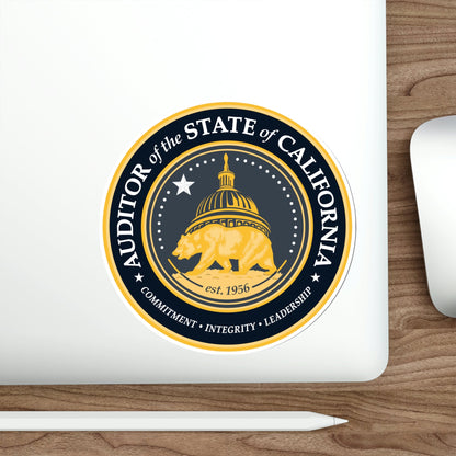 California State Auditor STICKER Vinyl Die-Cut Decal-The Sticker Space