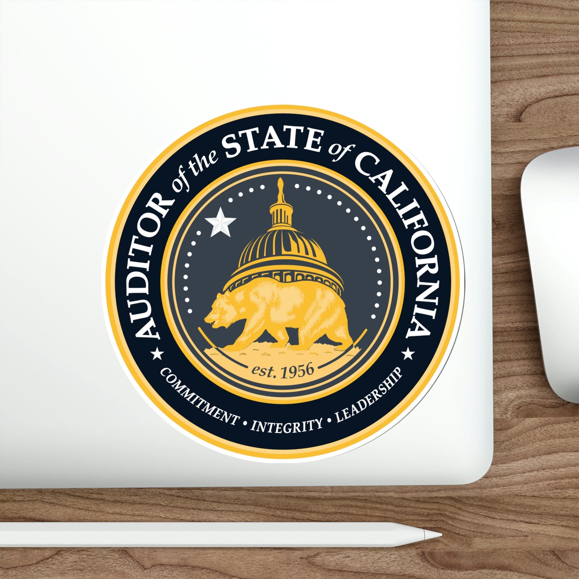 California State Auditor STICKER Vinyl Die-Cut Decal-The Sticker Space